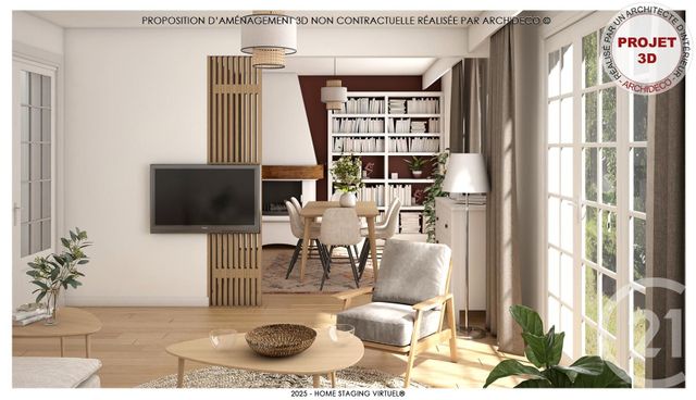 maison à vendre - 6 pièces - 104.7 m2 - HERBLAY SUR SEINE - 95 - ILE-DE-FRANCE - Century 21 Sinval