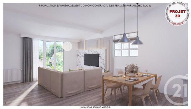 maison à vendre - 5 pièces - 93.0 m2 - MONTIGNY LES CORMEILLES - 95 - ILE-DE-FRANCE - Century 21 Sinval