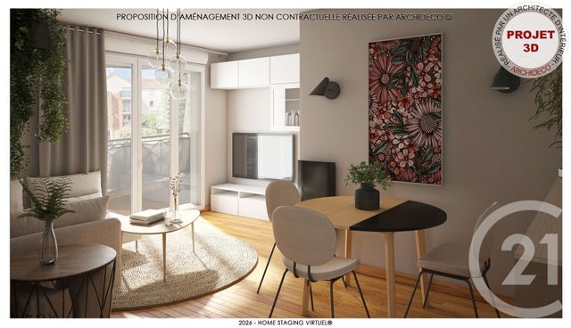 Appartement F2 à vendre HERBLAY SUR SEINE